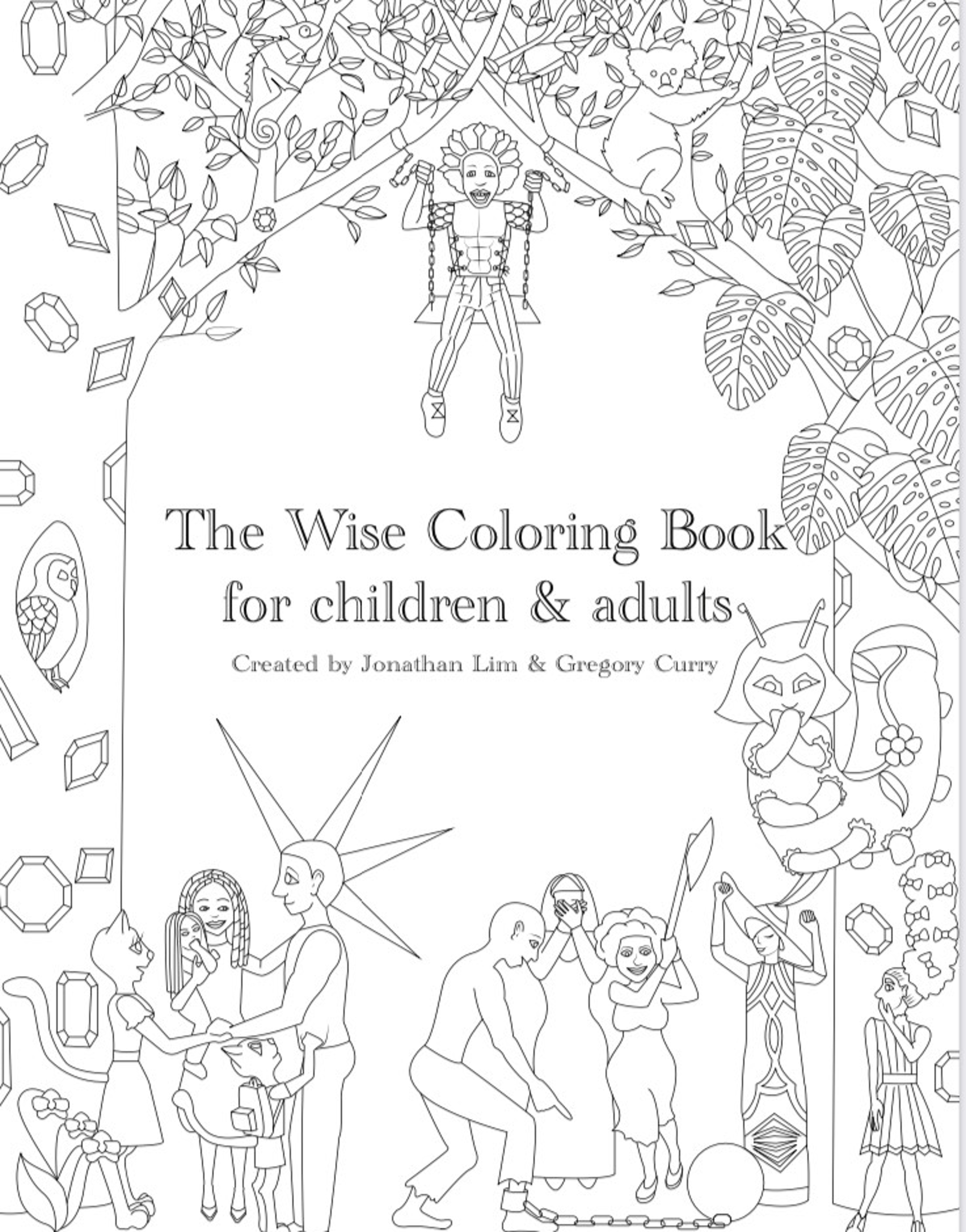 The Wise Coloring Book