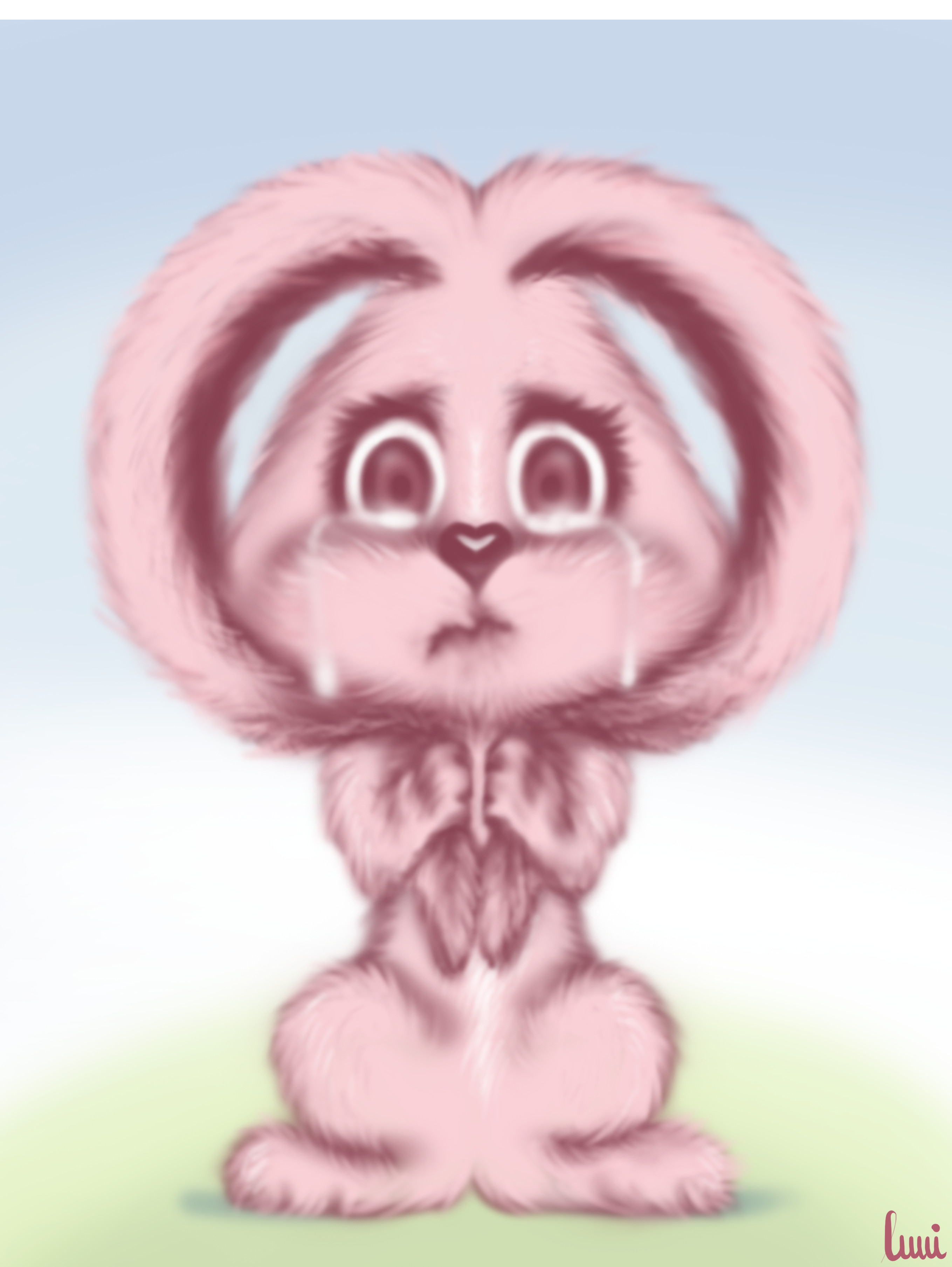 Anxious Bunny Can't Stop Panicking