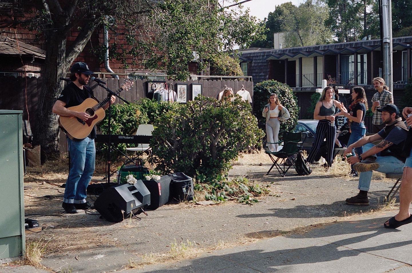 Performing in Berkeley